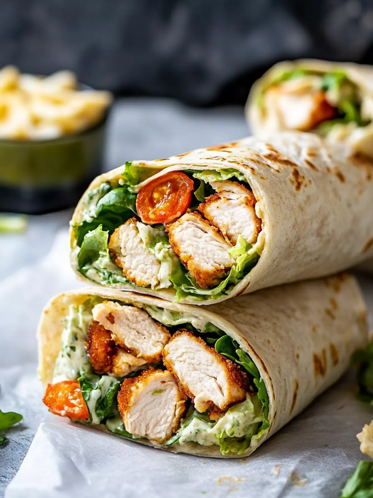 Chicken Caesar Wrap