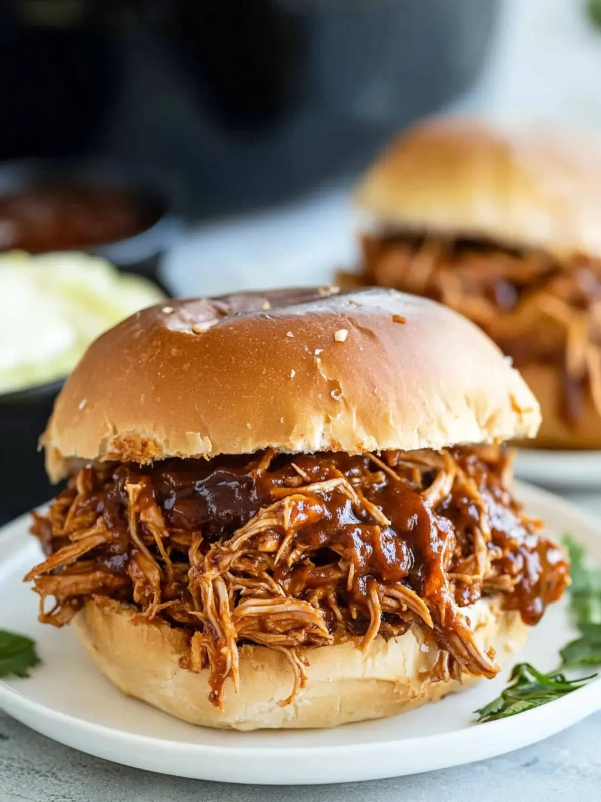 Crock Pot BBQ Pulled Chicken