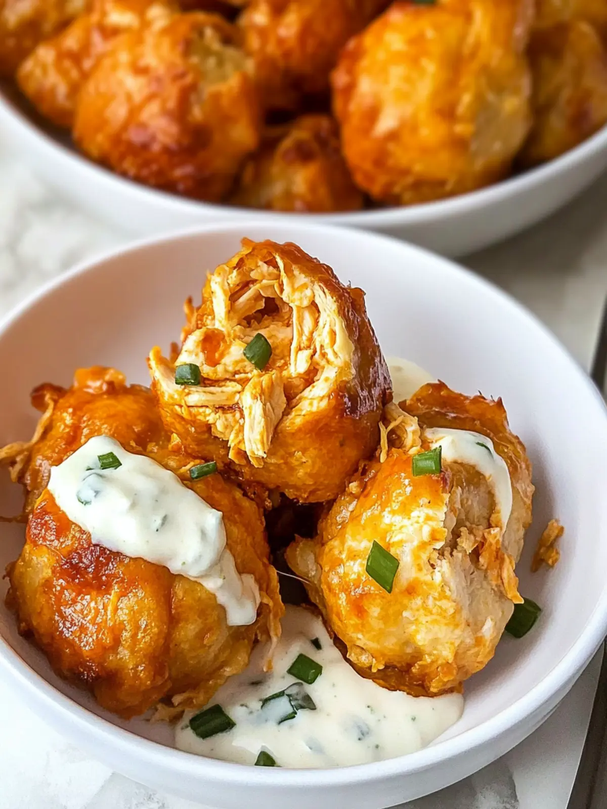 Buffalo Chicken Bombs