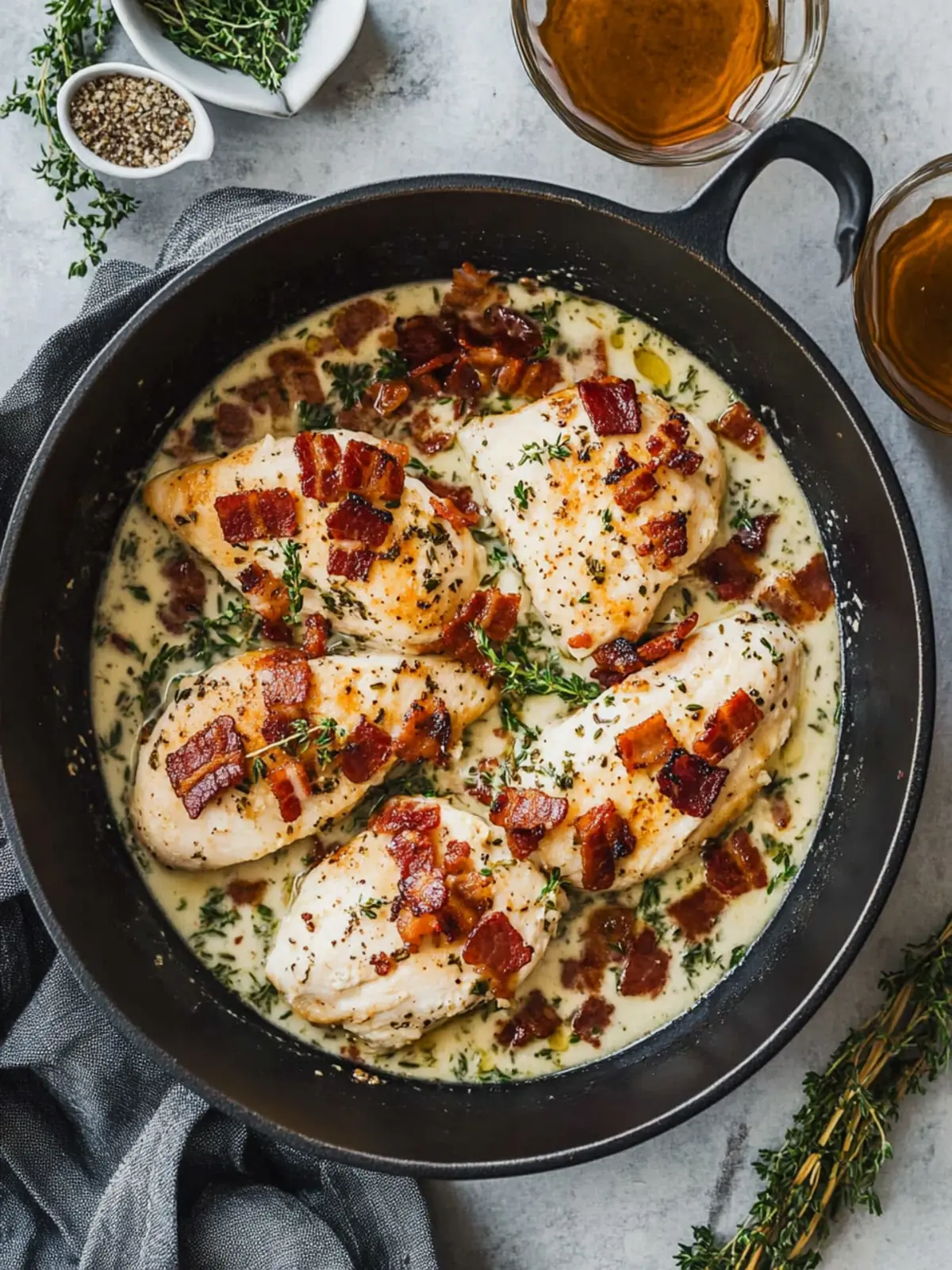 Bacon Thyme Ranch Chicken