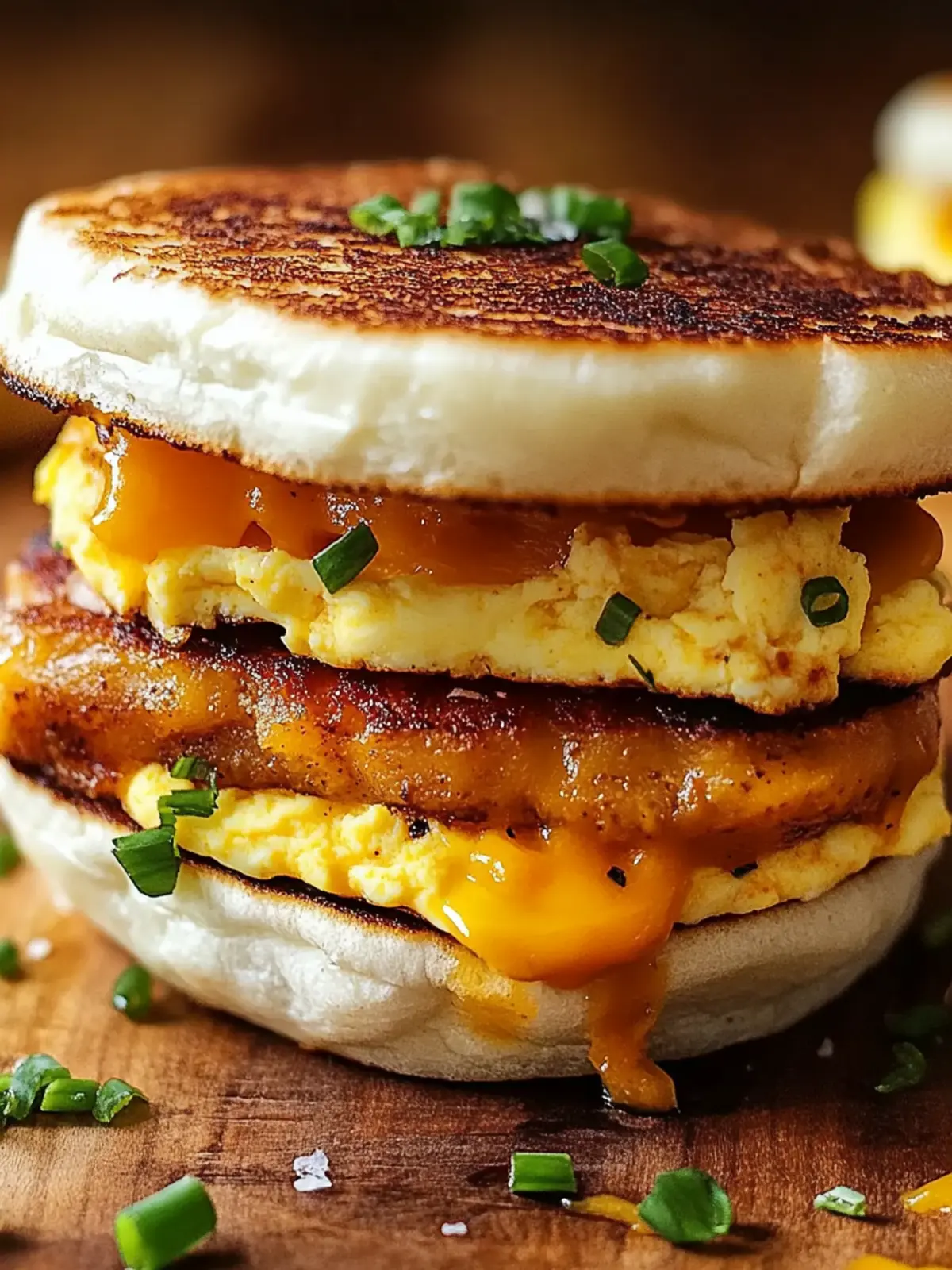 Spicy Chipotle Egg Breakfast Sandwiches