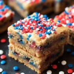 4th of July Fireworks Blondies