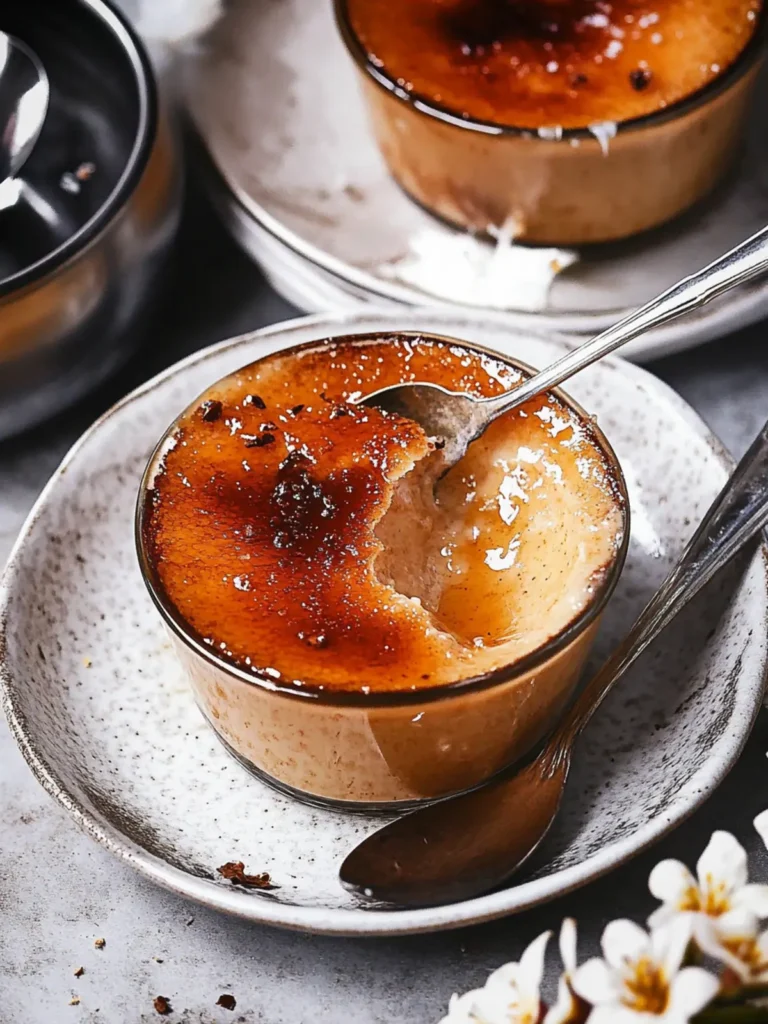 Thai Tea Creme Brulee