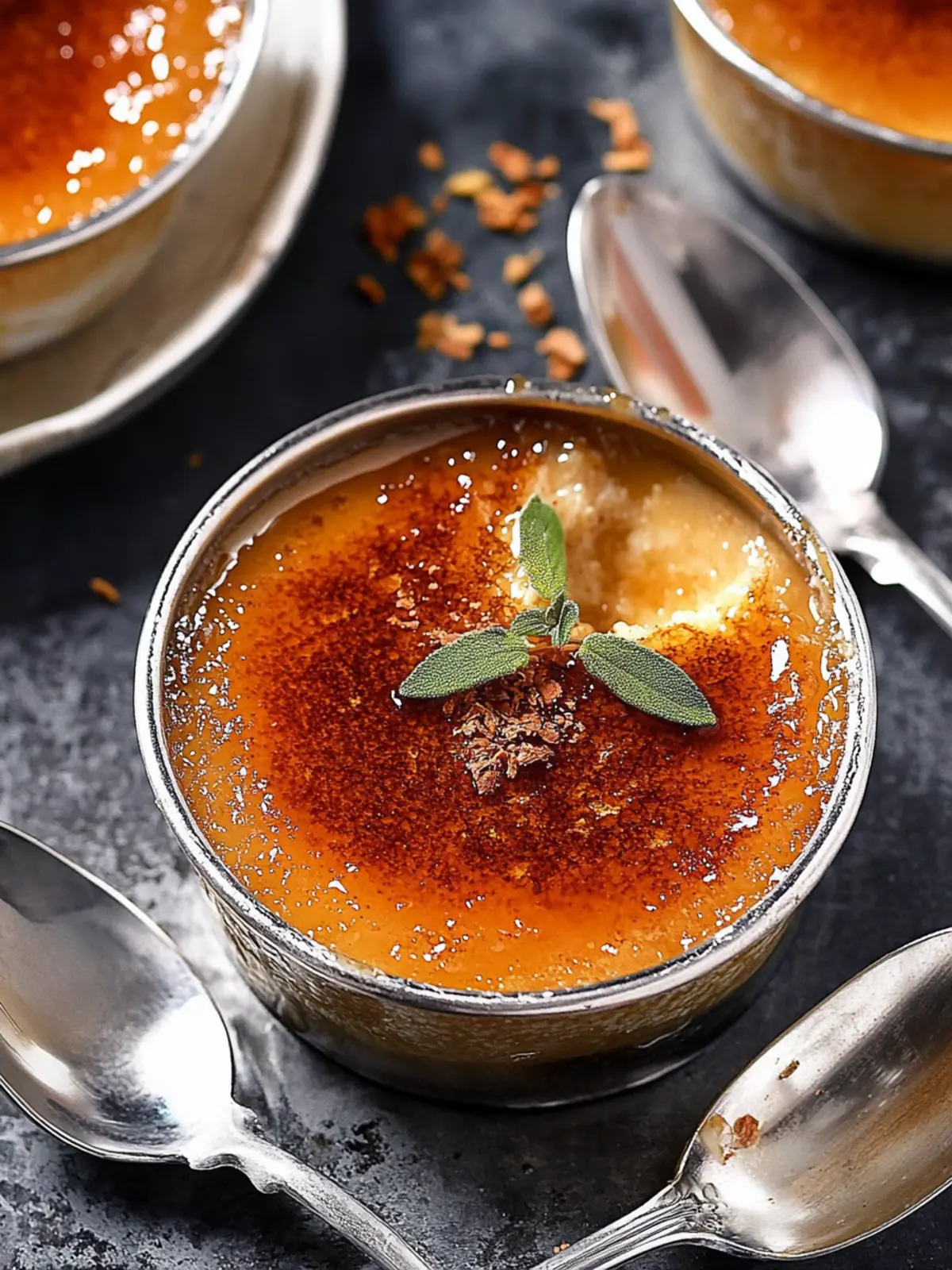 Thai Tea Creme Brulee
