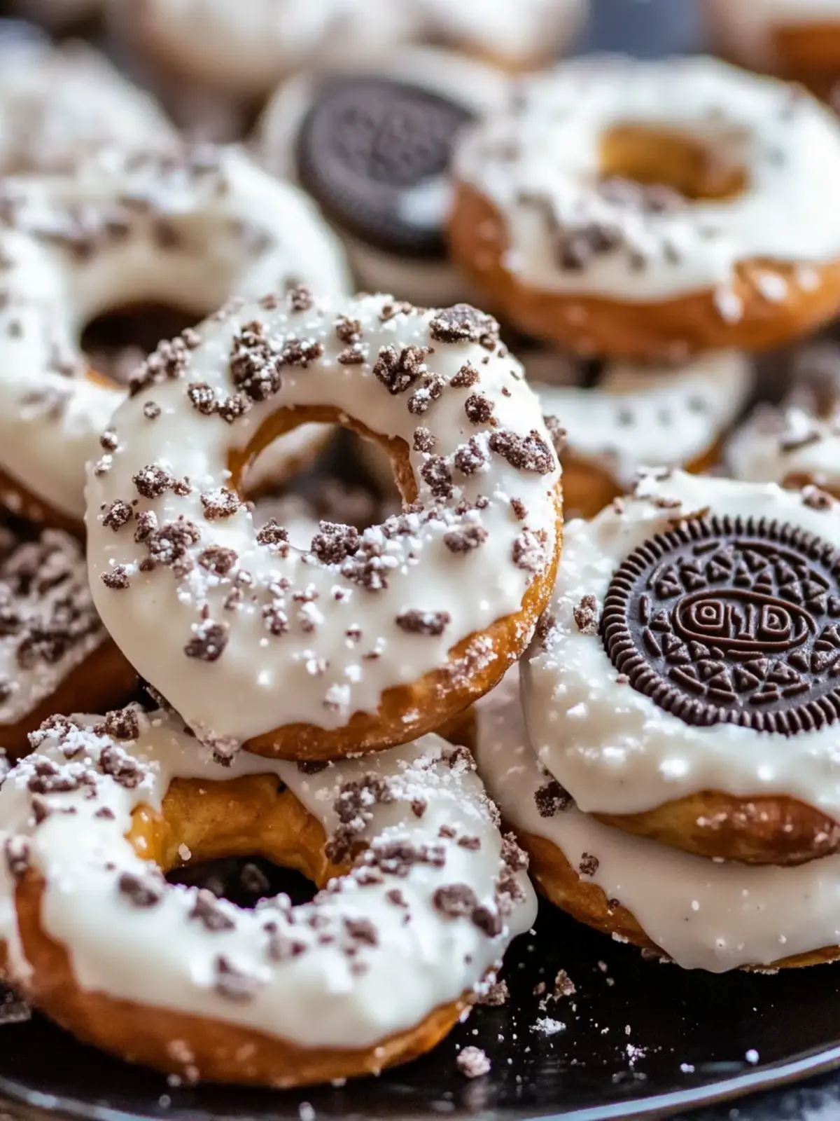 White Chocolate Oreo Pretzels