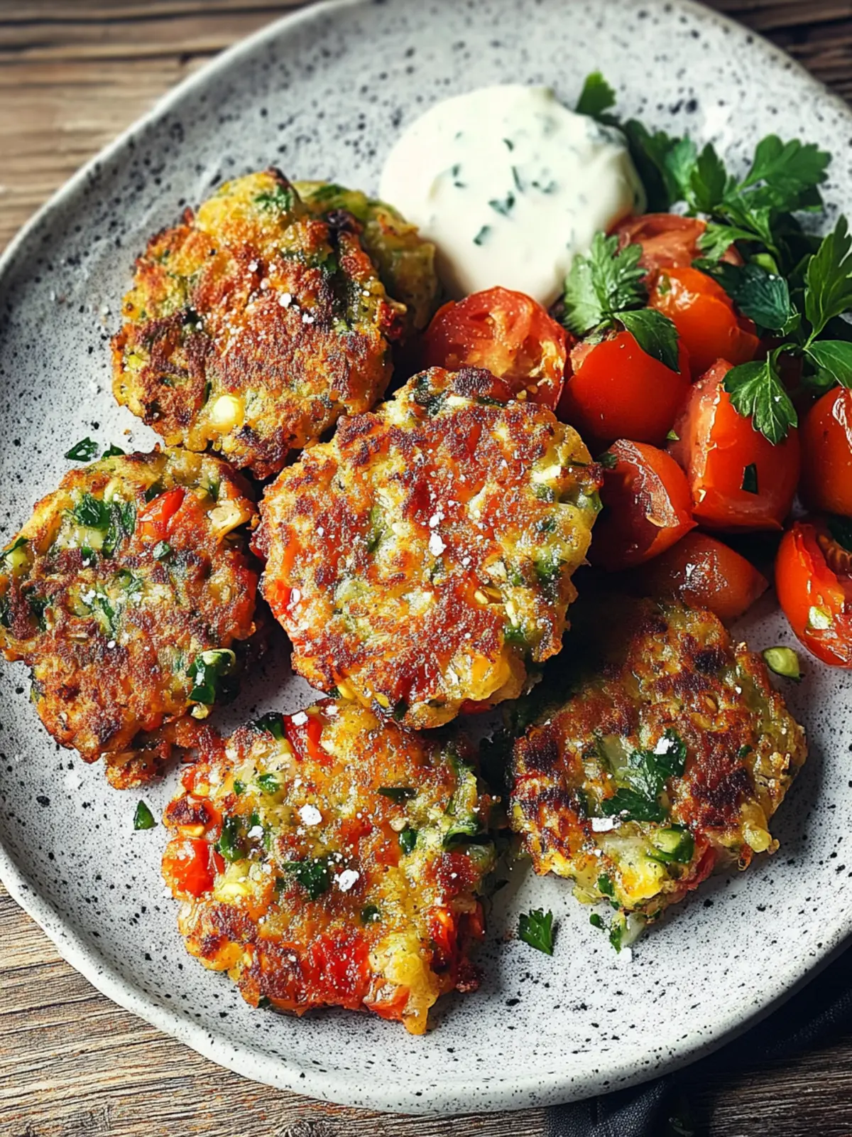 Greek Tomato Fritters