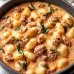 Creamy Sausage Gnocchi