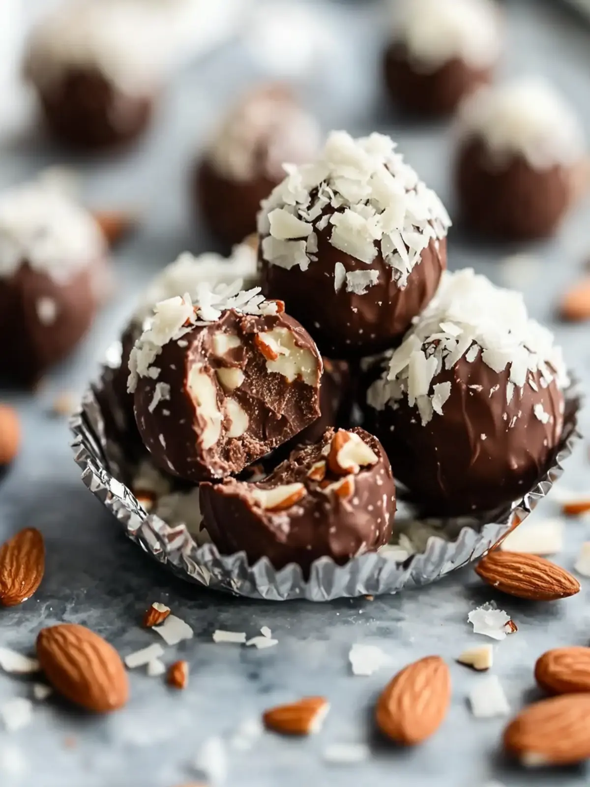 Almond Joy Truffles