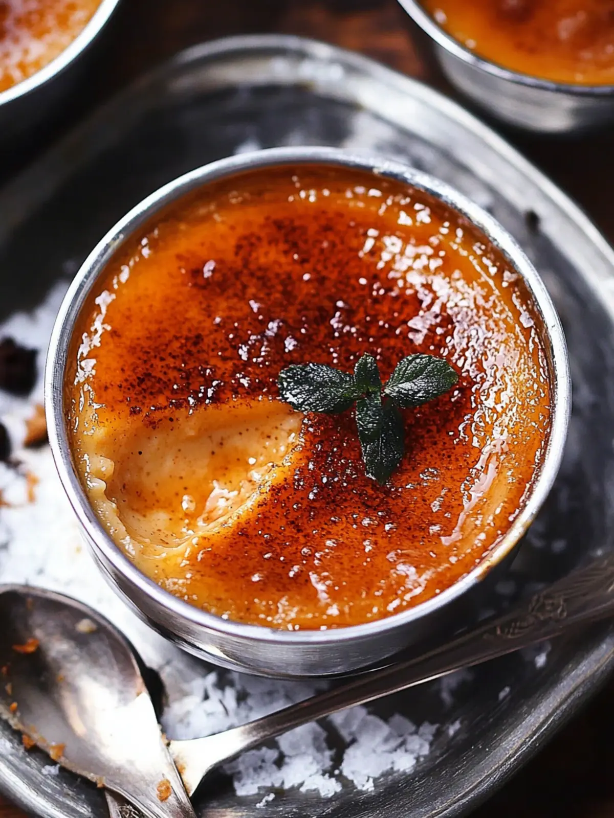 Thai Tea Creme Brulee