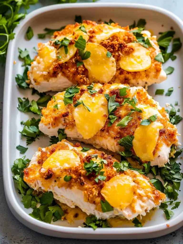 High Protein Baked Crack Chicken