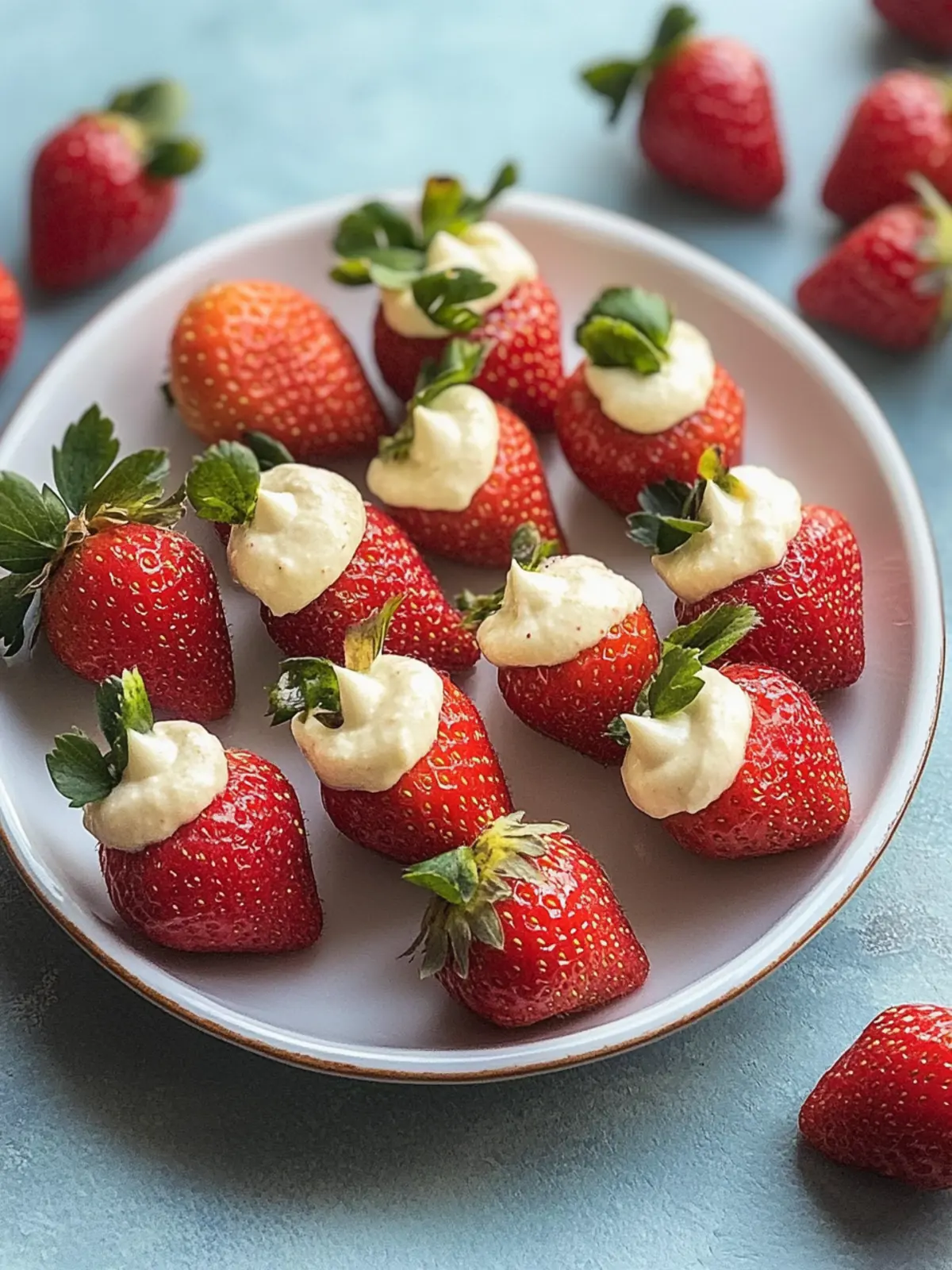 Deviled Strawberries