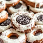 White Chocolate Oreo Pretzels