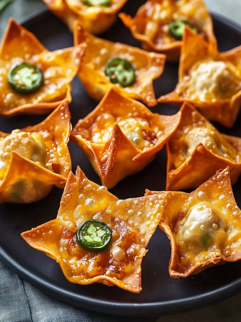 Jalapeno Popper Wontons