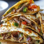 Philly Cheesesteak Quesadilla