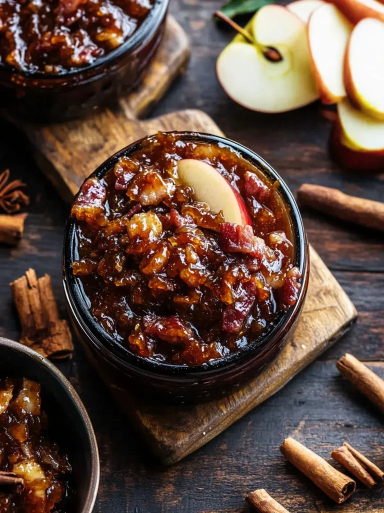 Apple Whiskey Bacon Jam