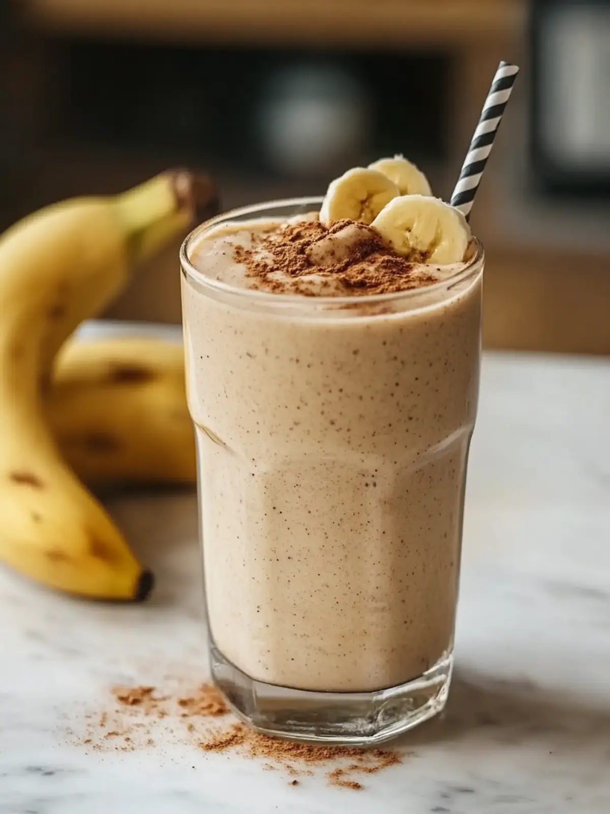 Gut Health Banana Cinnamon Digestive Smoothie