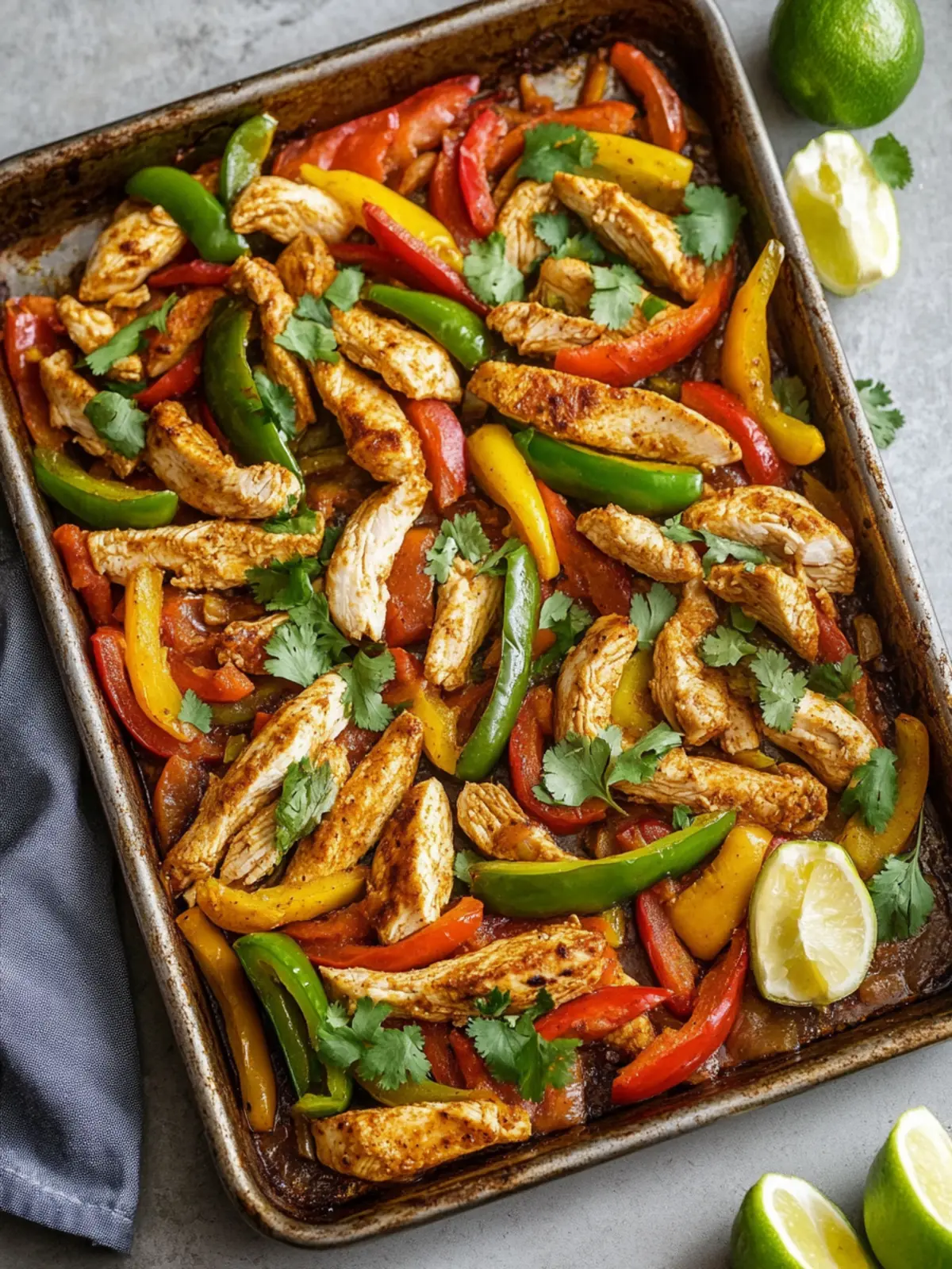 cardiac diet recipes Sheet-Pan Chicken Fajitas with Peppers
