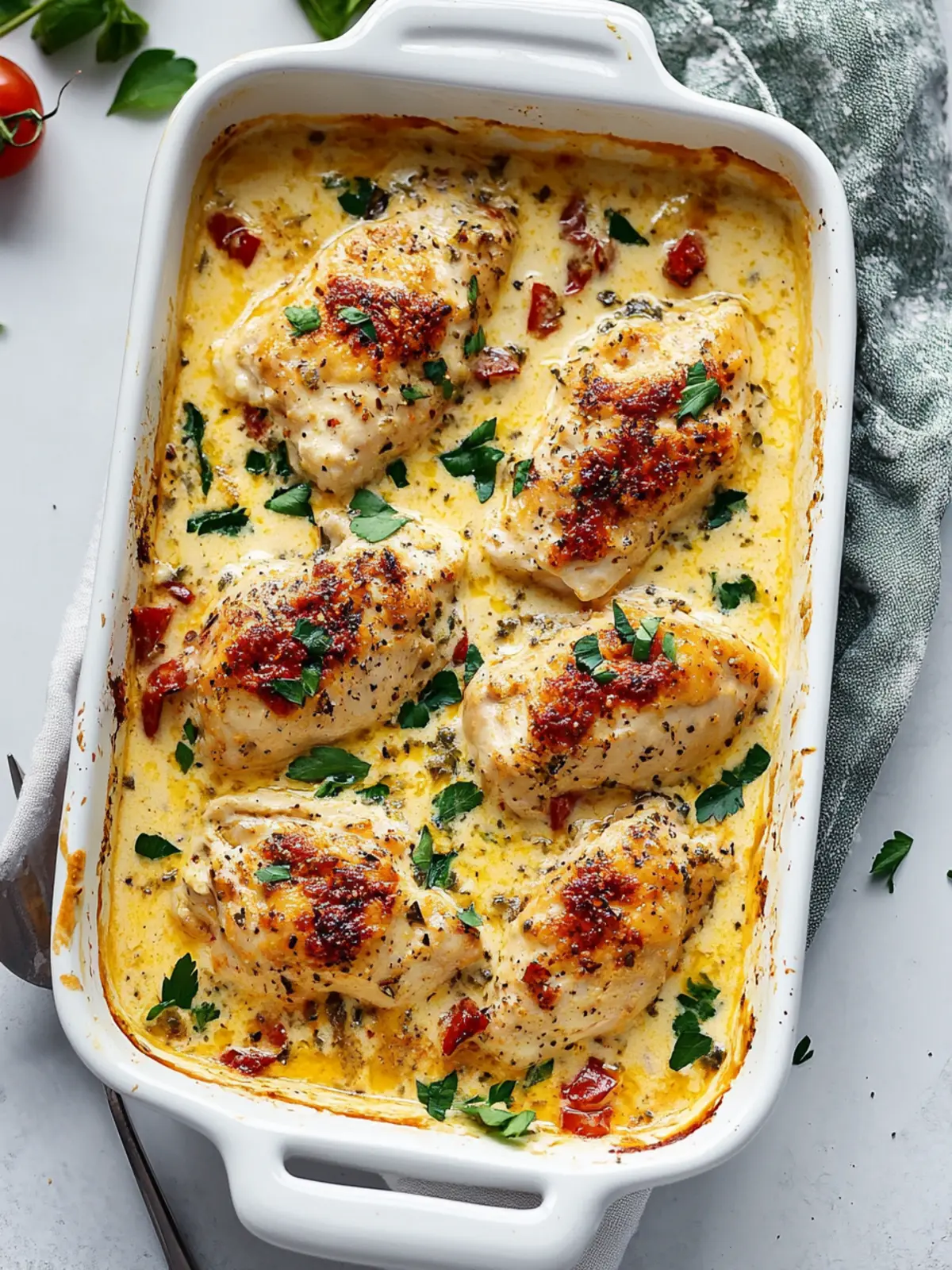 Creamy Baked Chicken