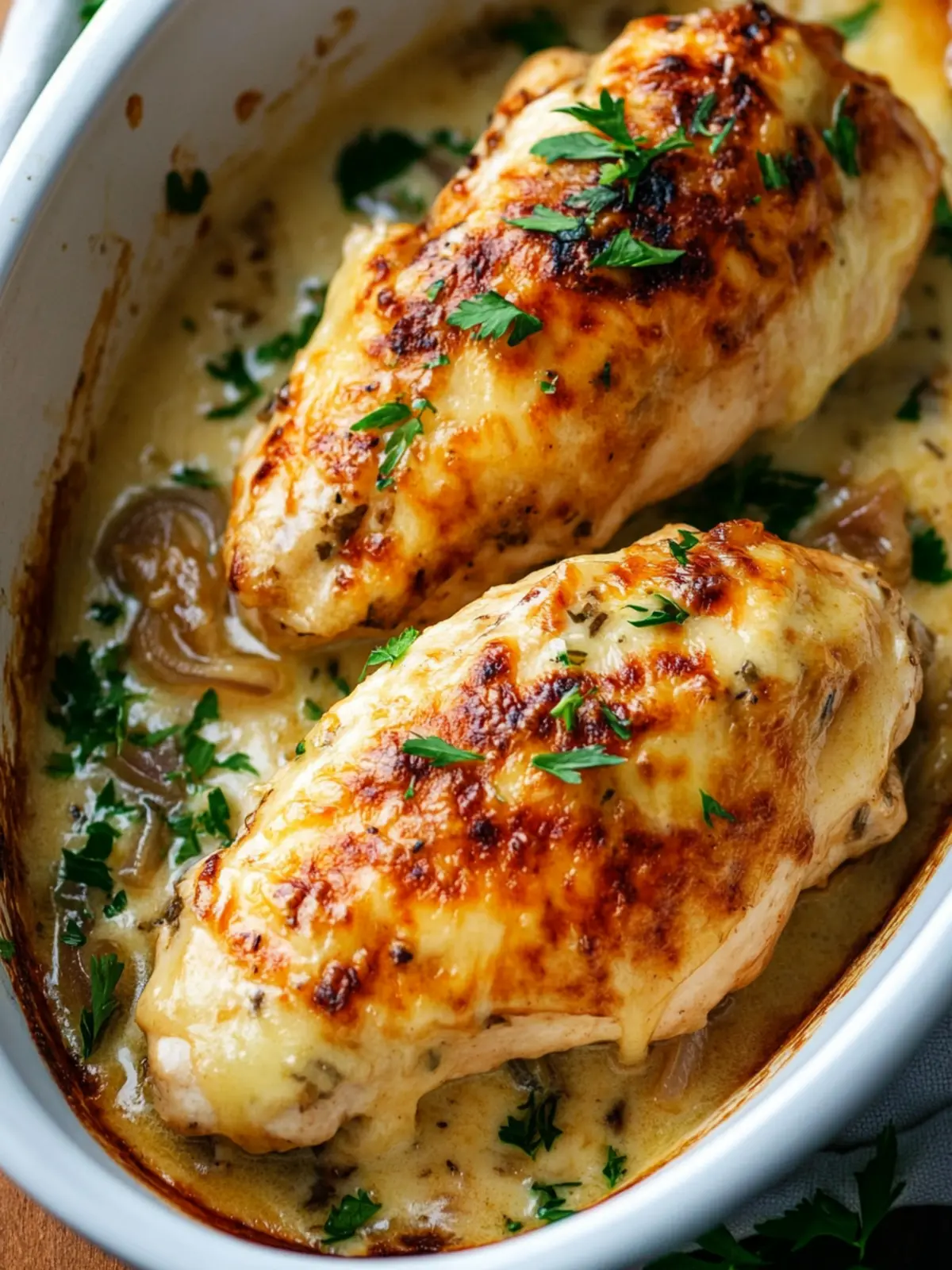 High Protein Power Meals Cheesy French Onion Chicken