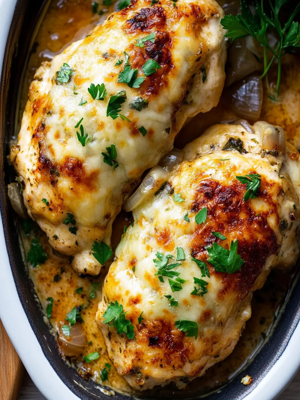 High Protein Power Meals Cheesy French Onion Chicken