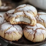 Tiramisu Crinkle Cookies