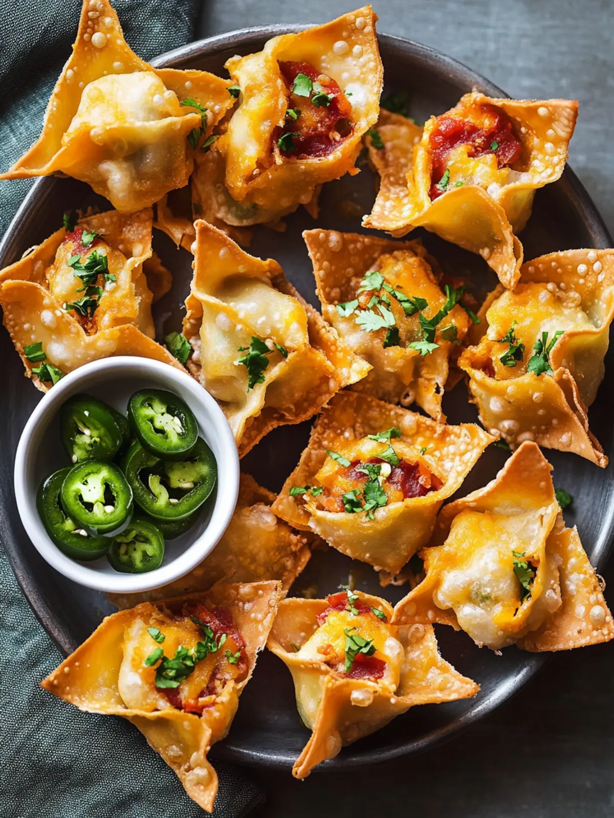 Jalapeno Popper Wontons