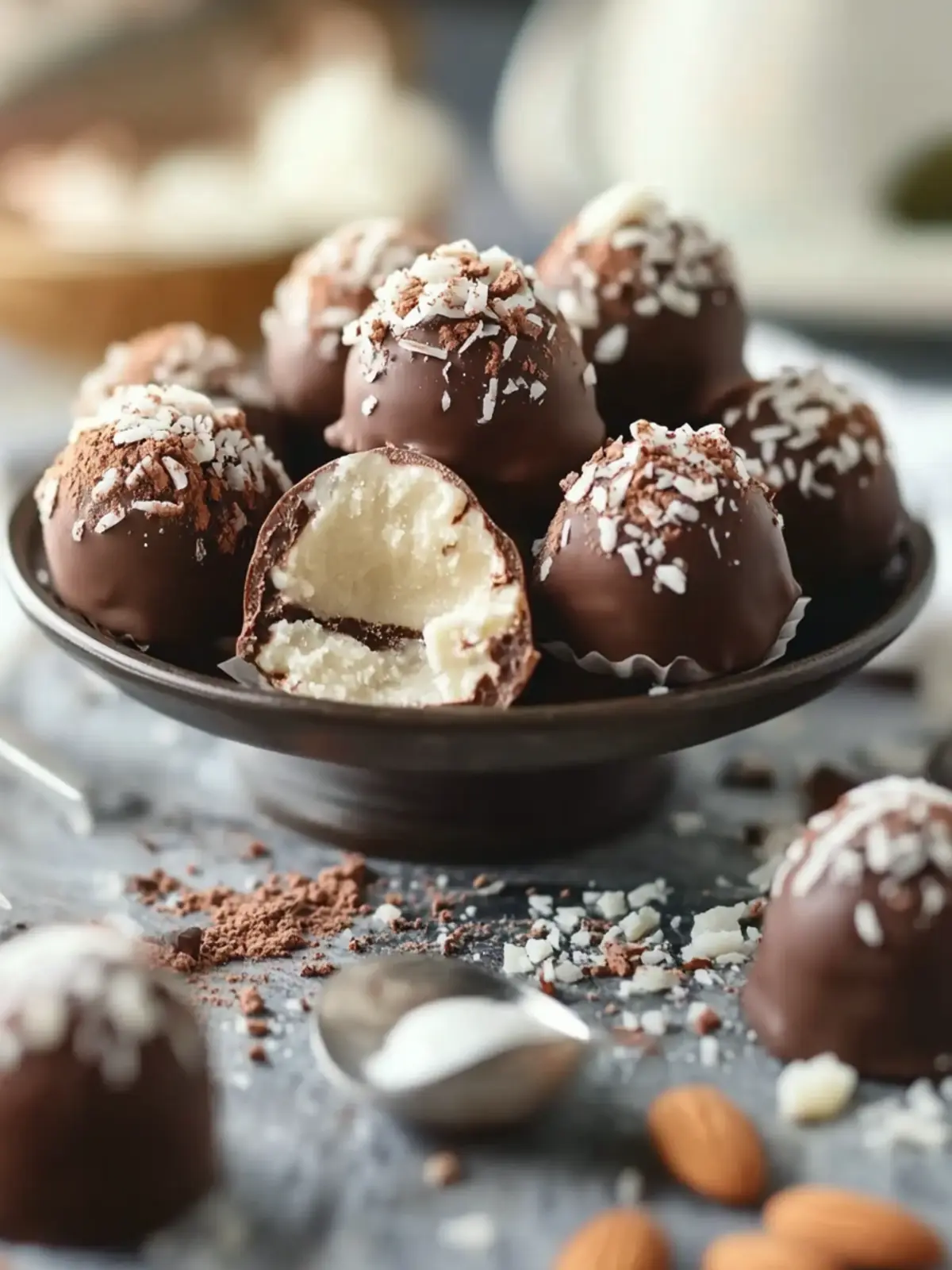 Almond Joy Truffles