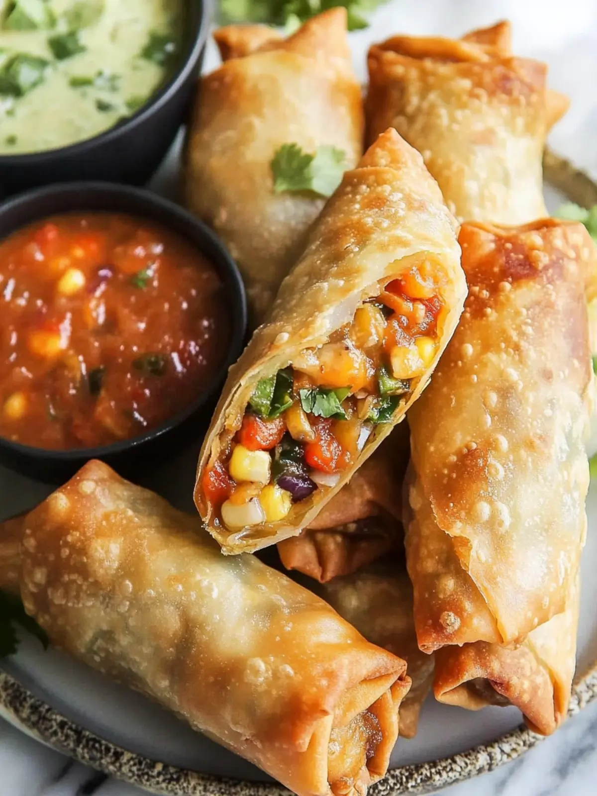 Southwest Egg Rolls Recipe