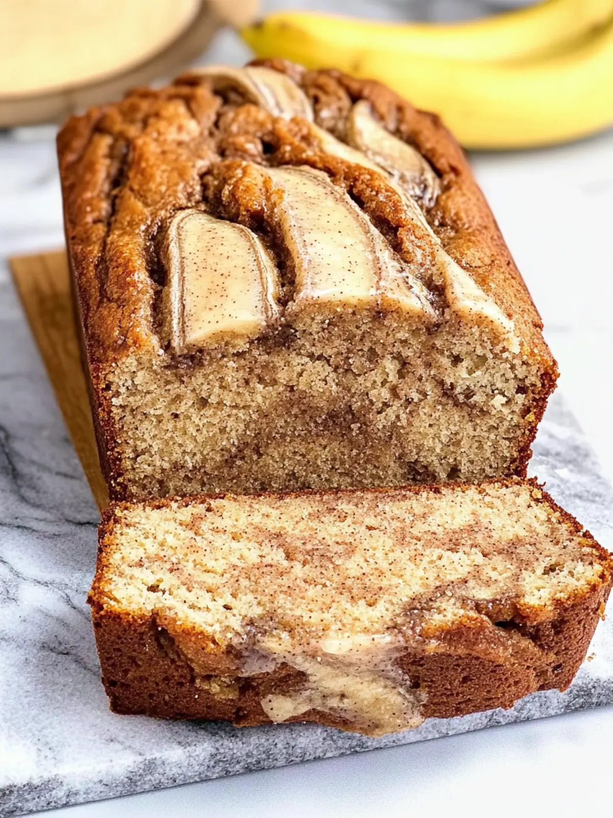Easy Snacks Flourless Cinnamon Swirl Banana Bread