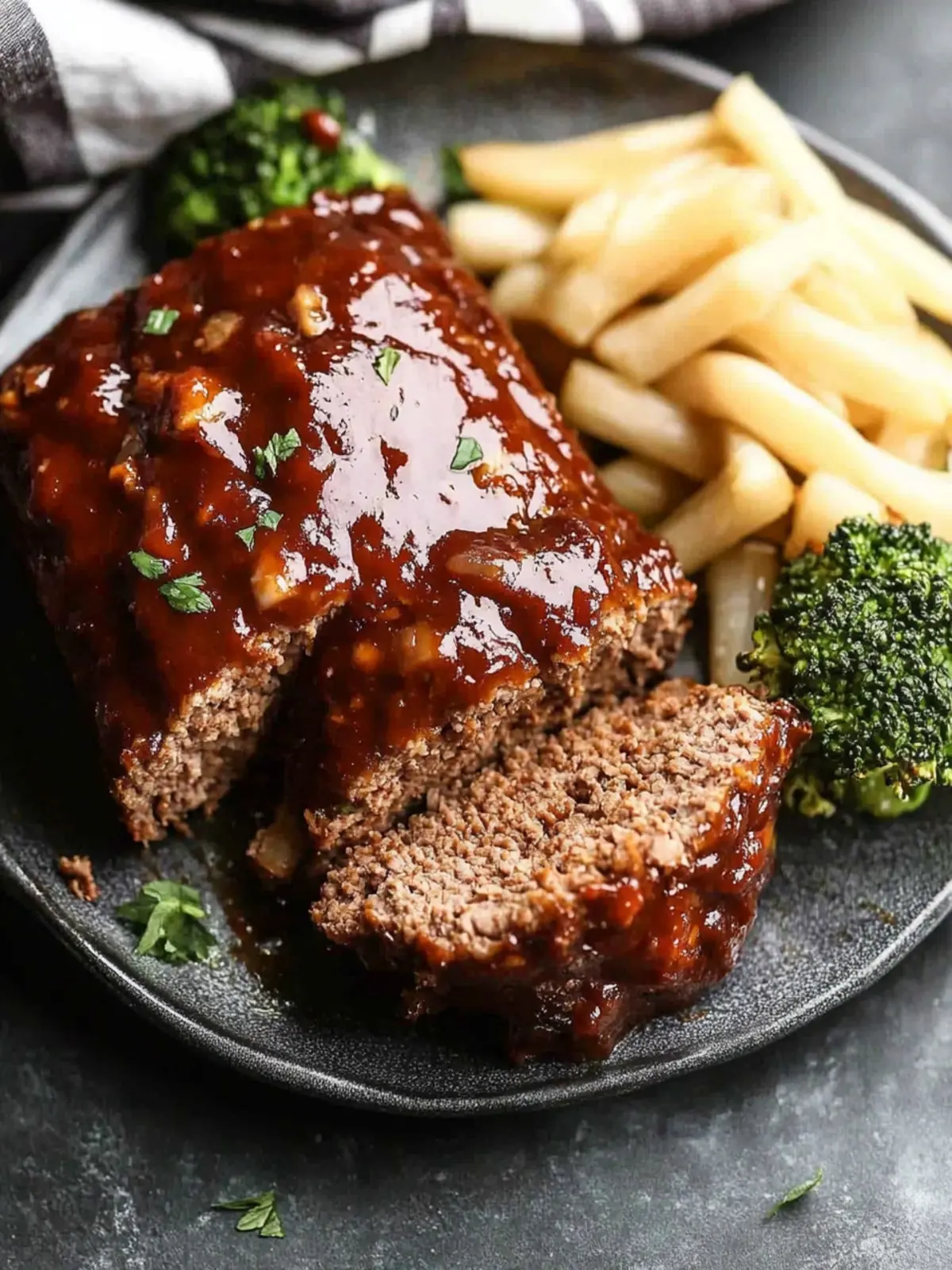 Easy Newlywed Recipes for Two Sheet Pan BBQ Meatloaf Dinner by Budget Bytes