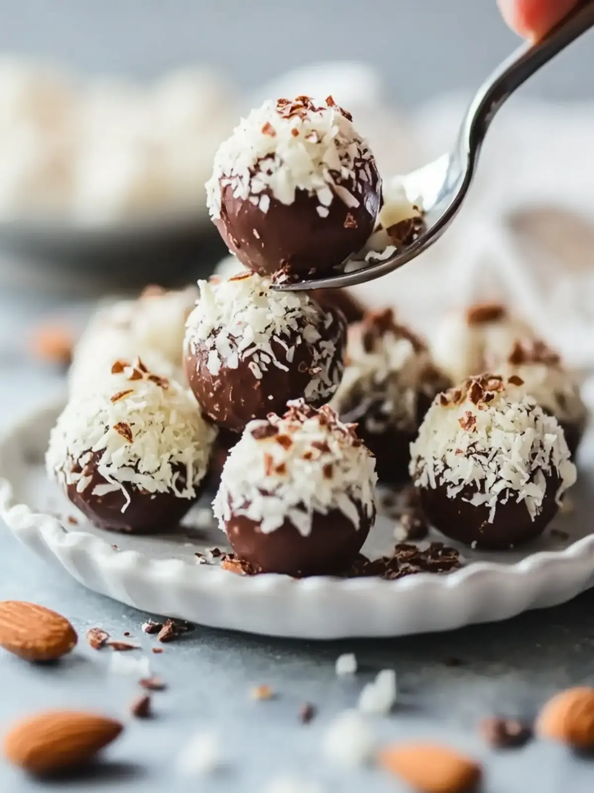 Almond Joy Truffles