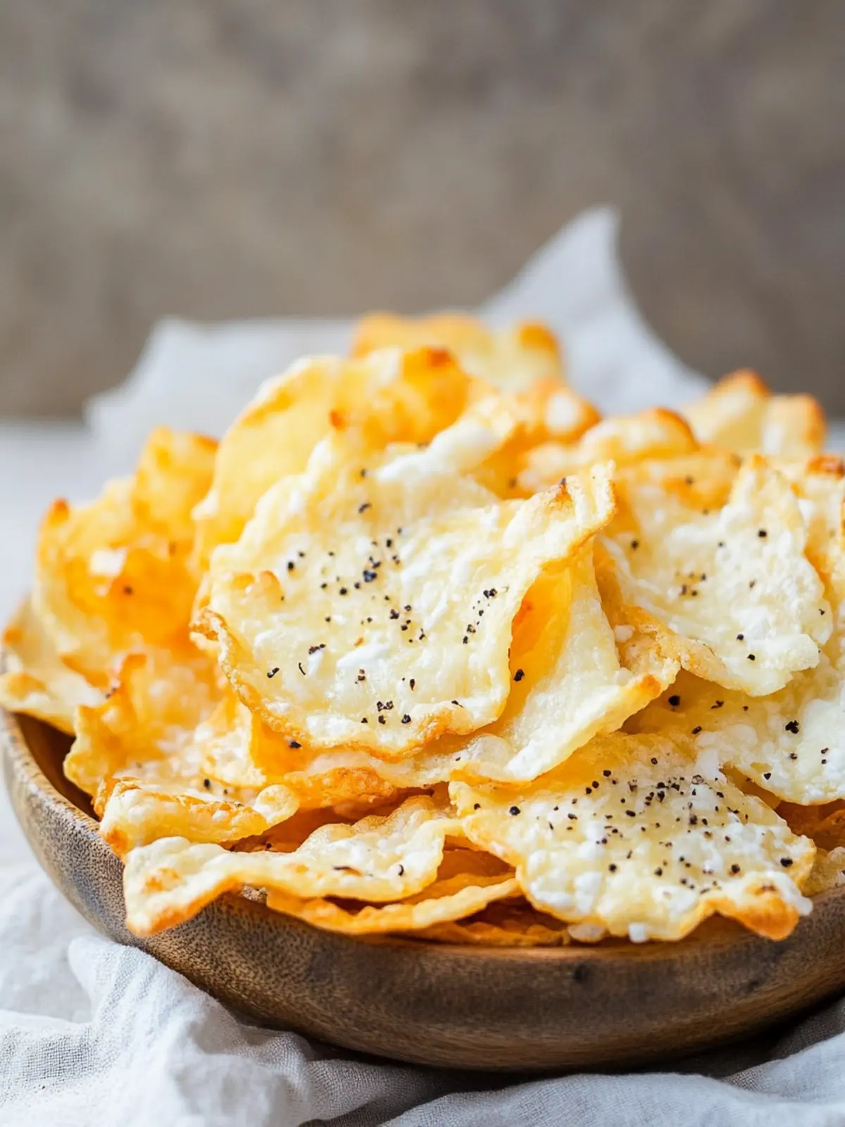 Easy Snacks Cottage Cheese Chips