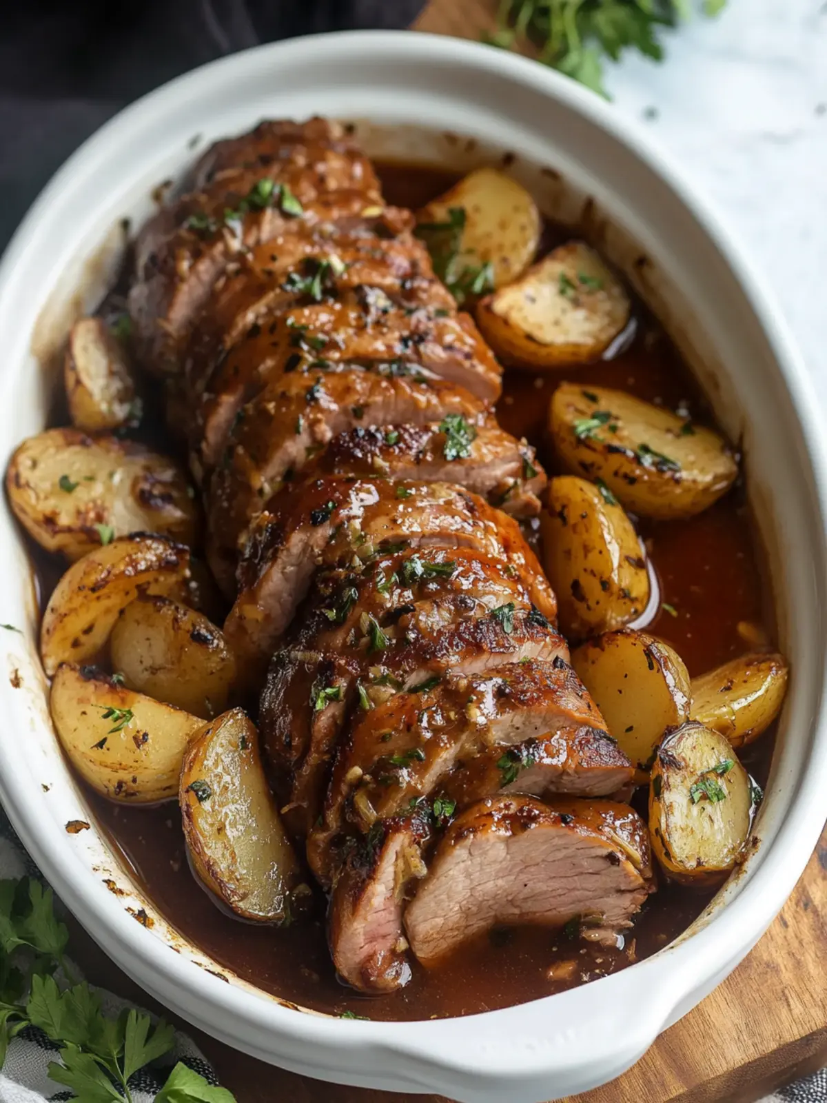 Slow Cooker Pork Tenderloin