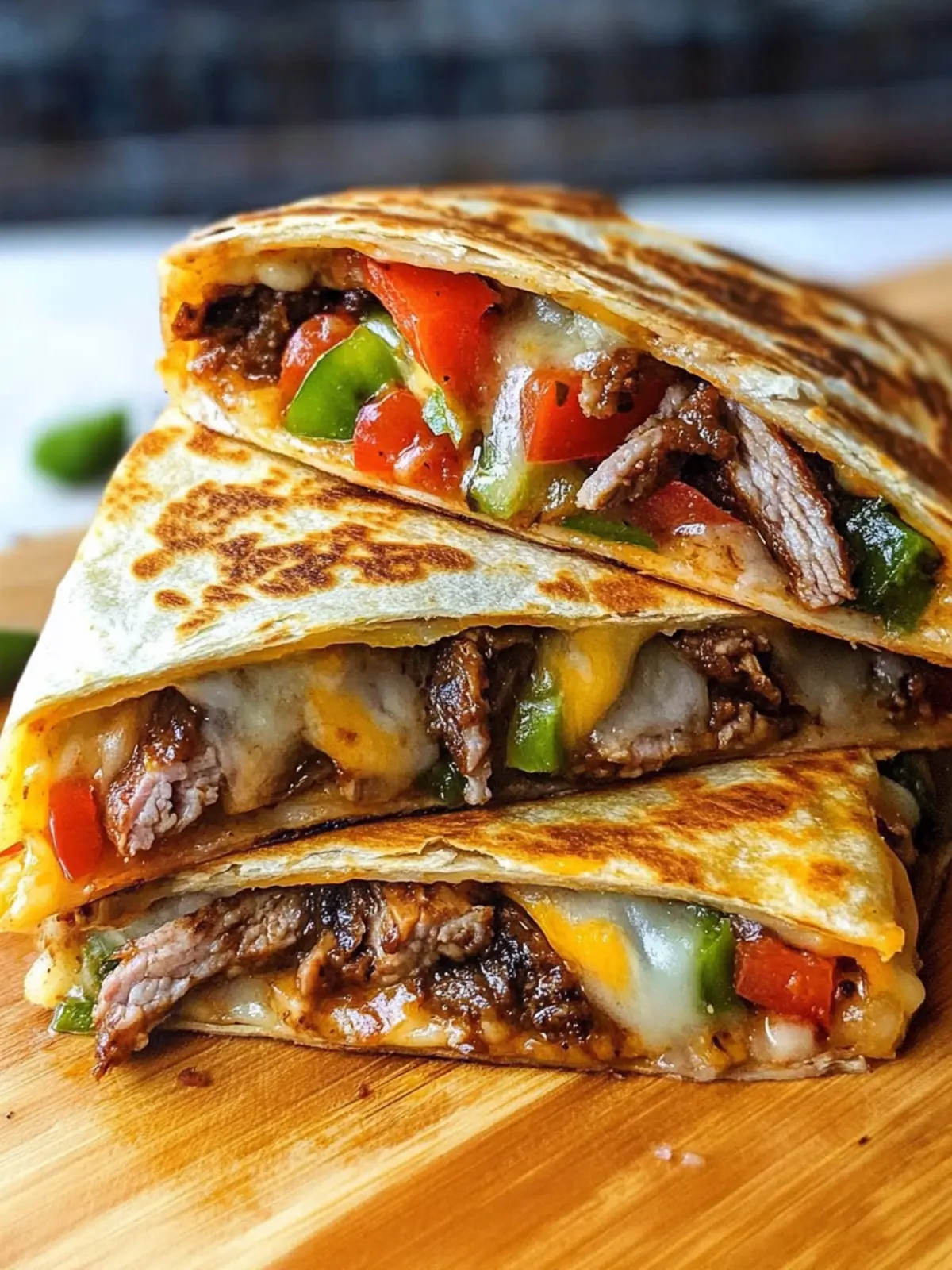 Philly Cheesesteak Quesadilla