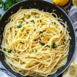 Lemon Butter Garlic Pasta Sauce (Pasta al Limone)