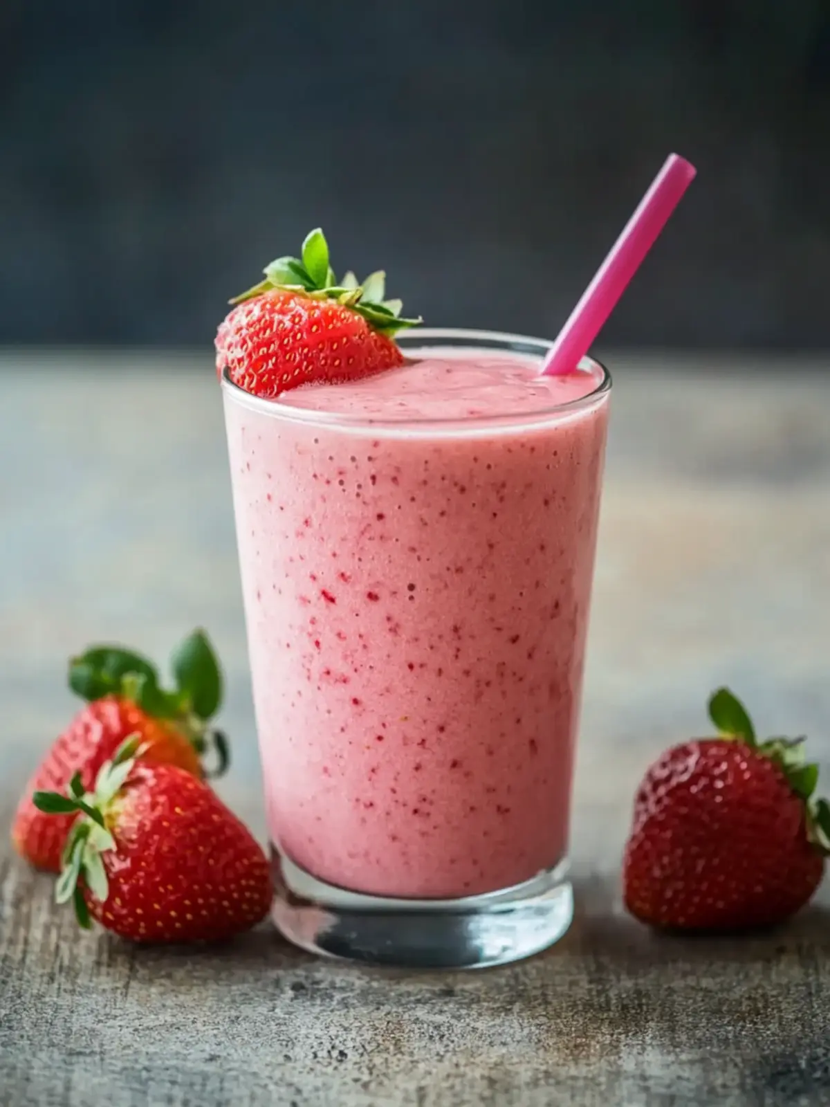 Gut Health Smoothies Strawberry Kefir Smoothie