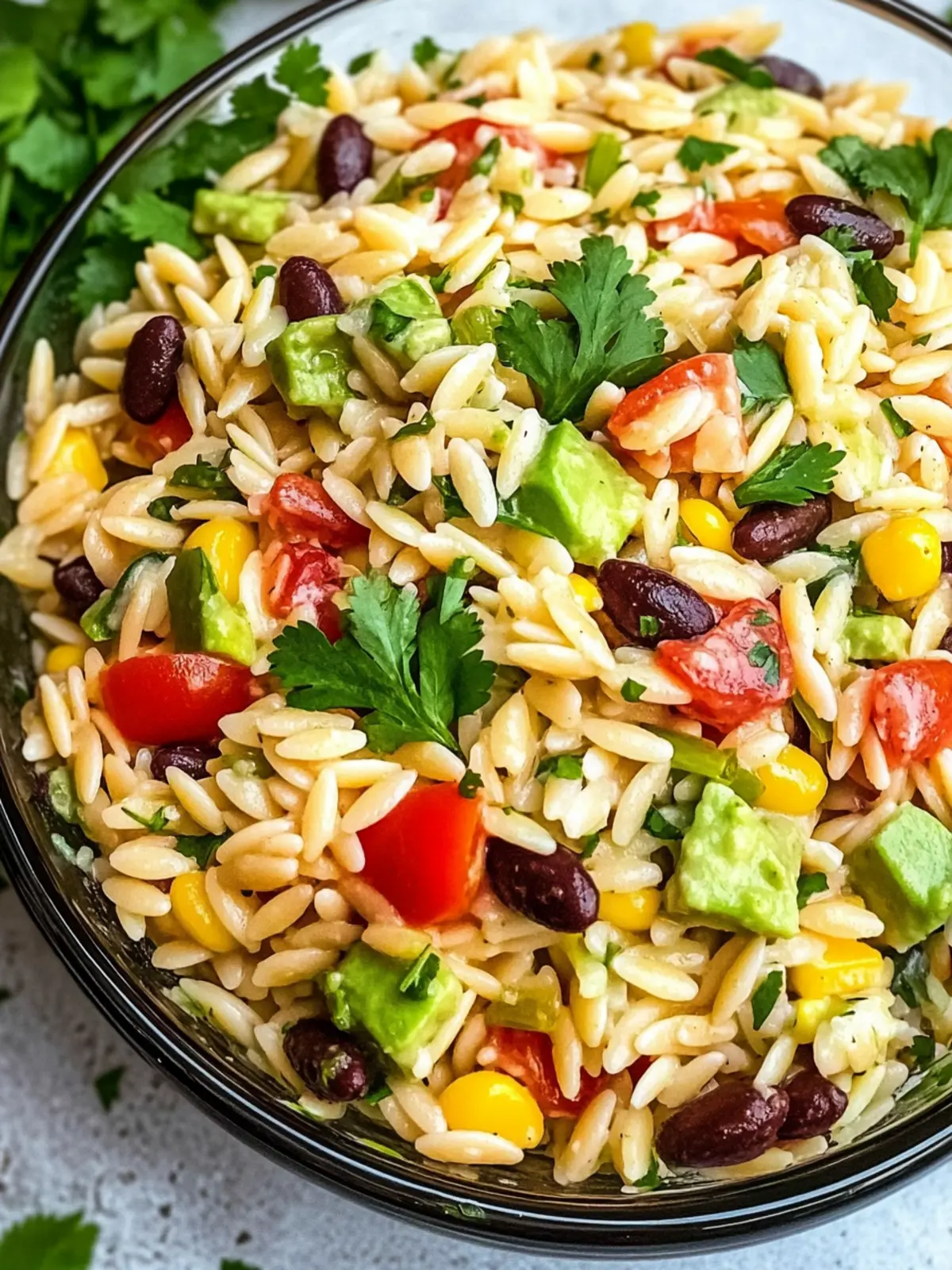 Mexican Orzo Pasta Salad