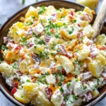 4th of July Loaded Baked Potato Salad