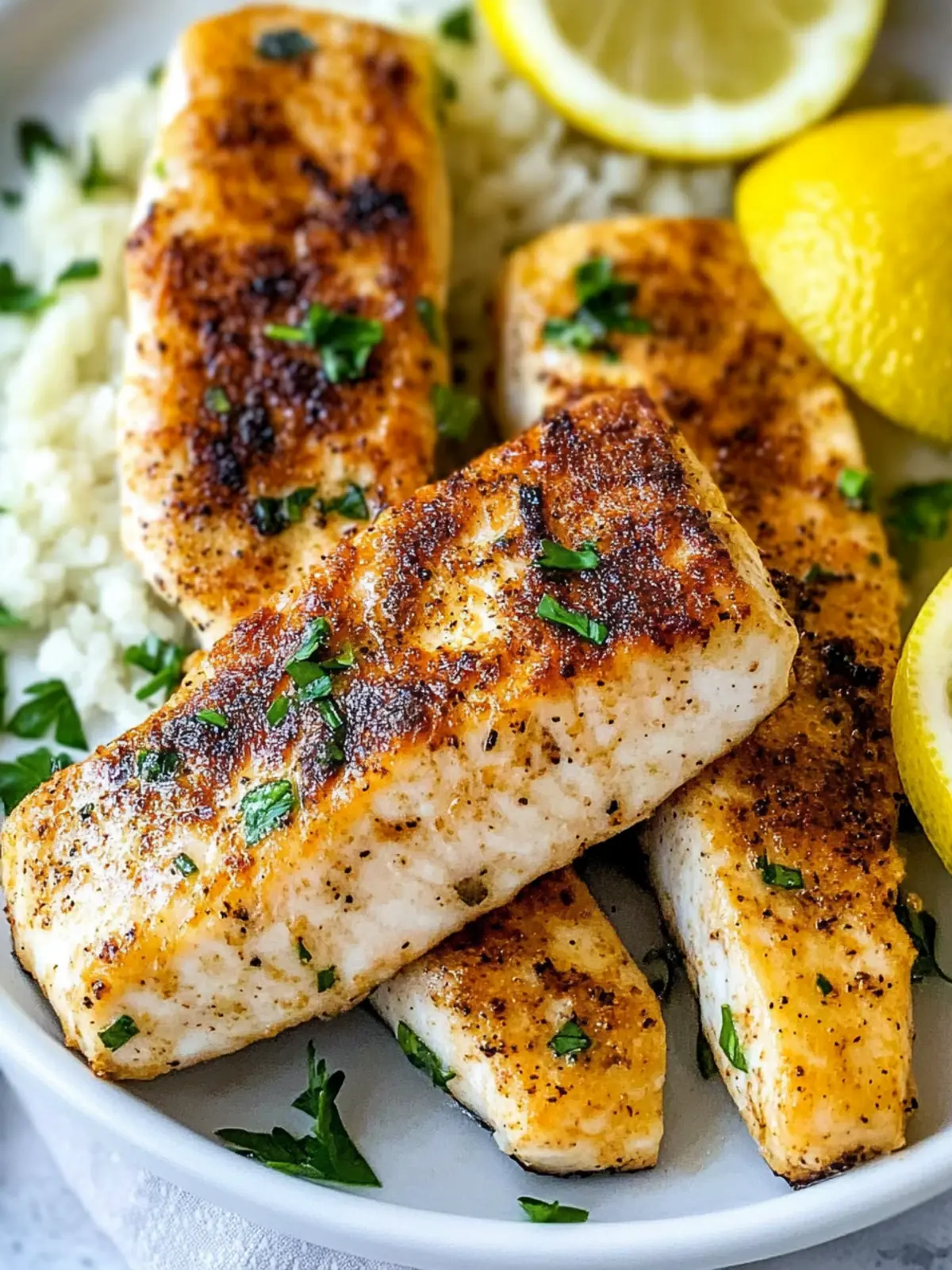 Air Fryer Mahi Mahi (10 Minutes, 2 Ingredients)