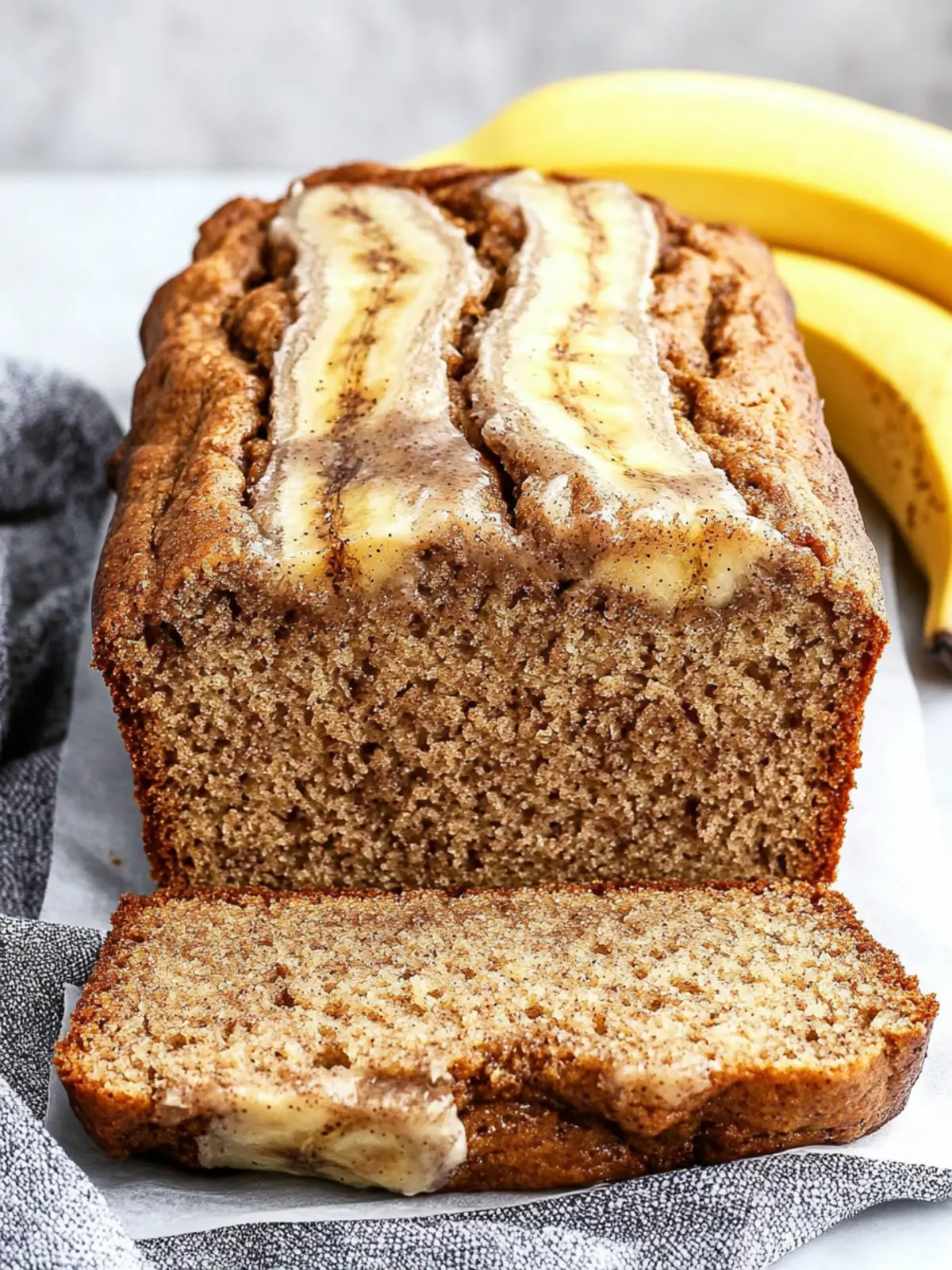 Easy Snacks Flourless Cinnamon Swirl Banana Bread