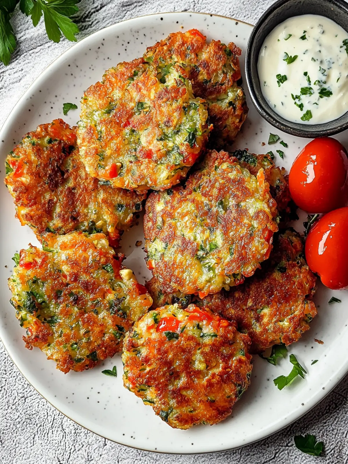 Greek Tomato Fritters