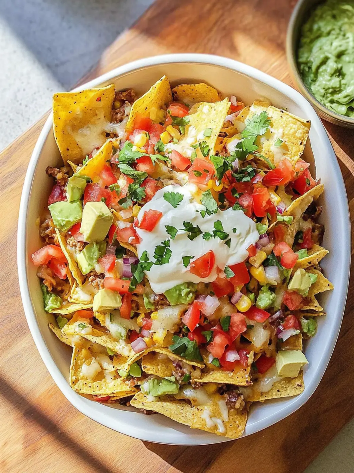 Summer Dinner Nachos With Queso Blanco