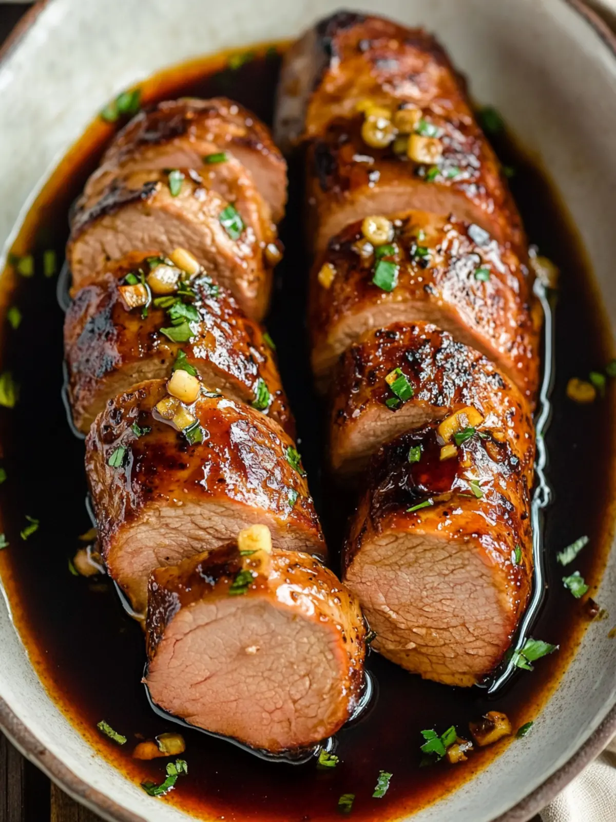 Honey Garlic Pork Tenderloin