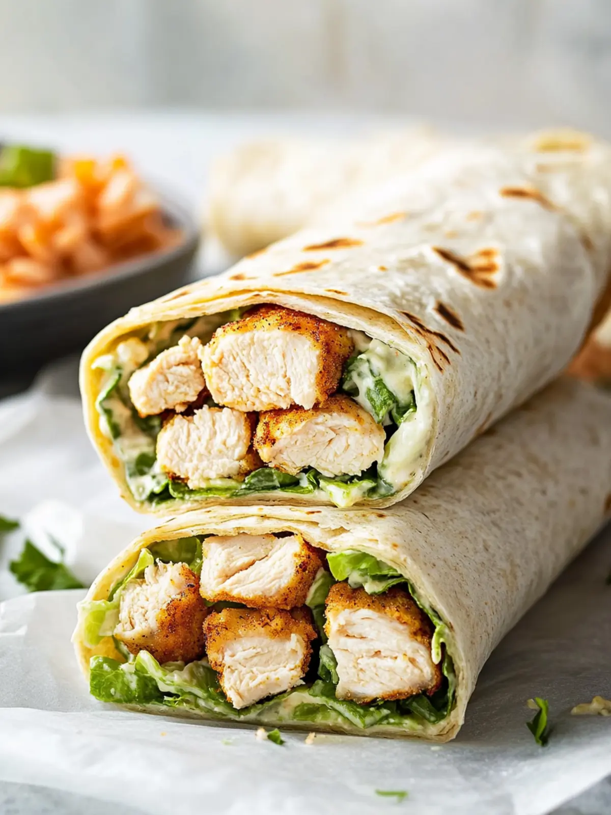 Chicken Caesar Wrap