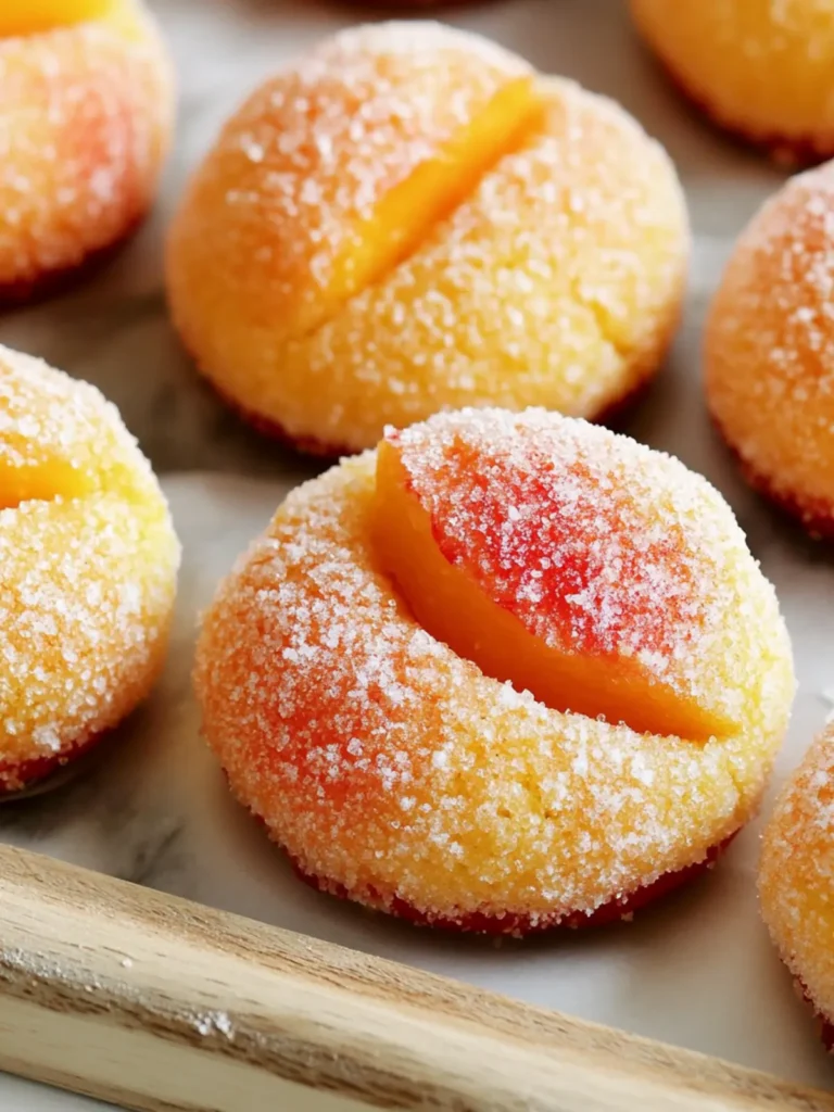 Italian Peach Cookies