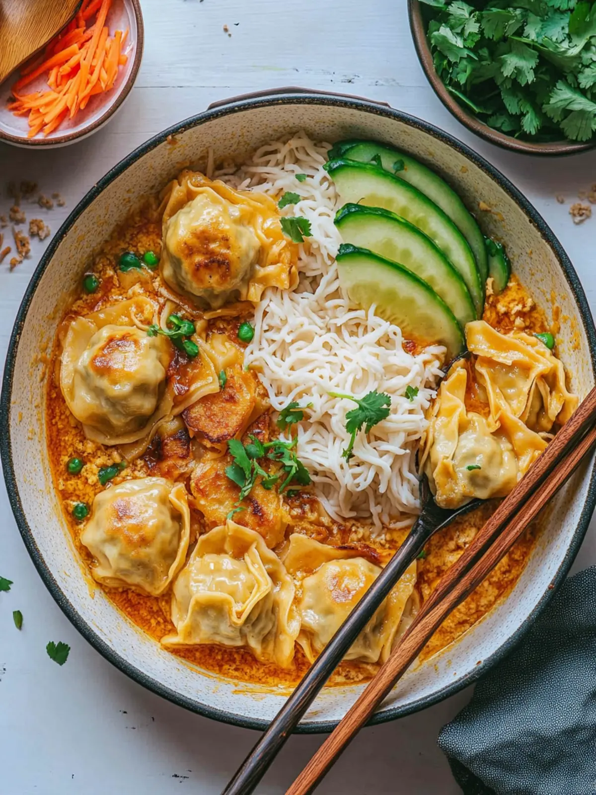 Dumpling Bake (Viral One Pan Dumplings)