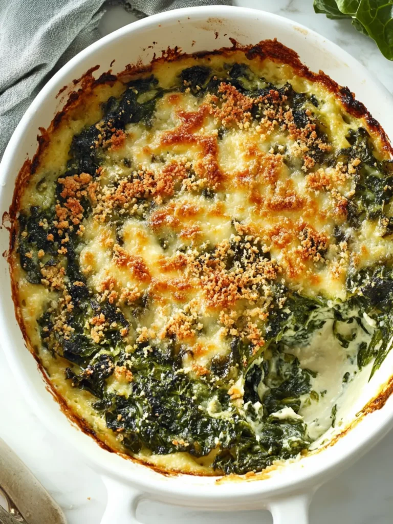 Grandmother's Spinach Rockefeller Recipe