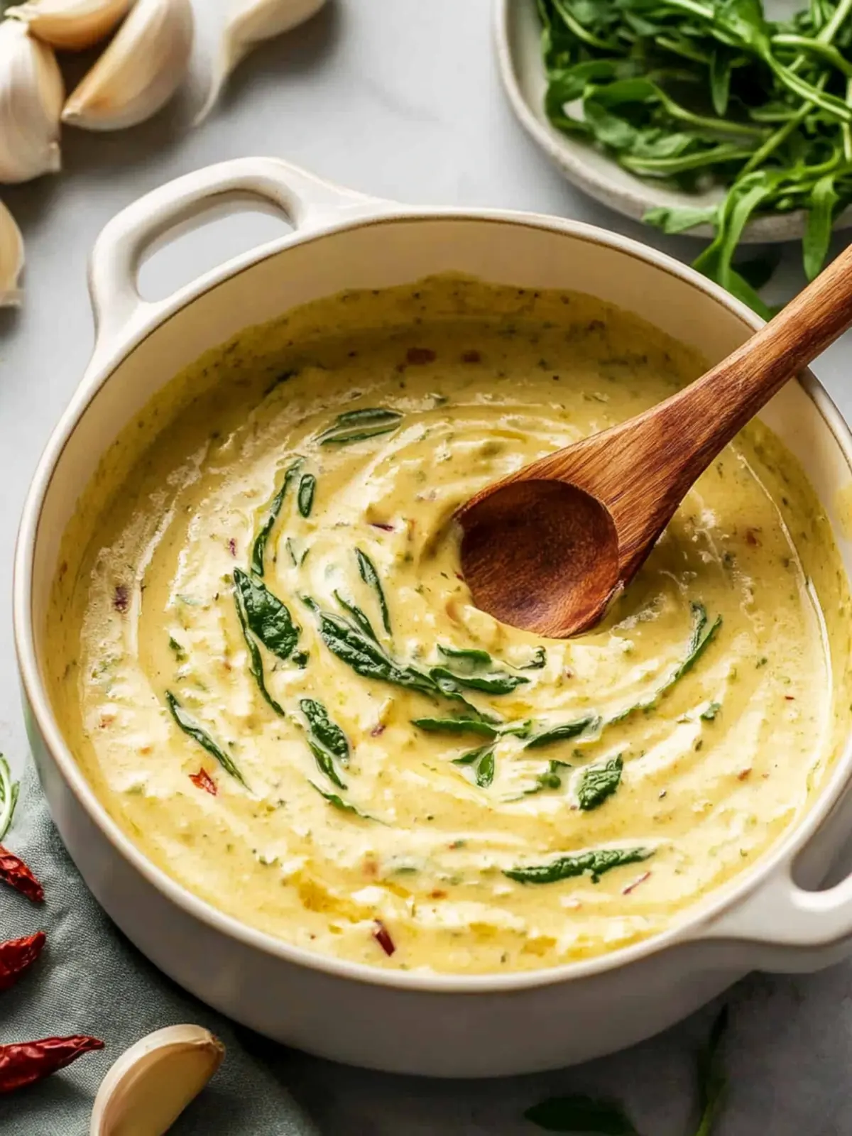 Creamy Tuscan Garlic Sauce