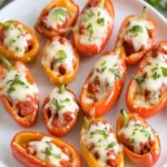 Pizza Stuffed Mini Peppers