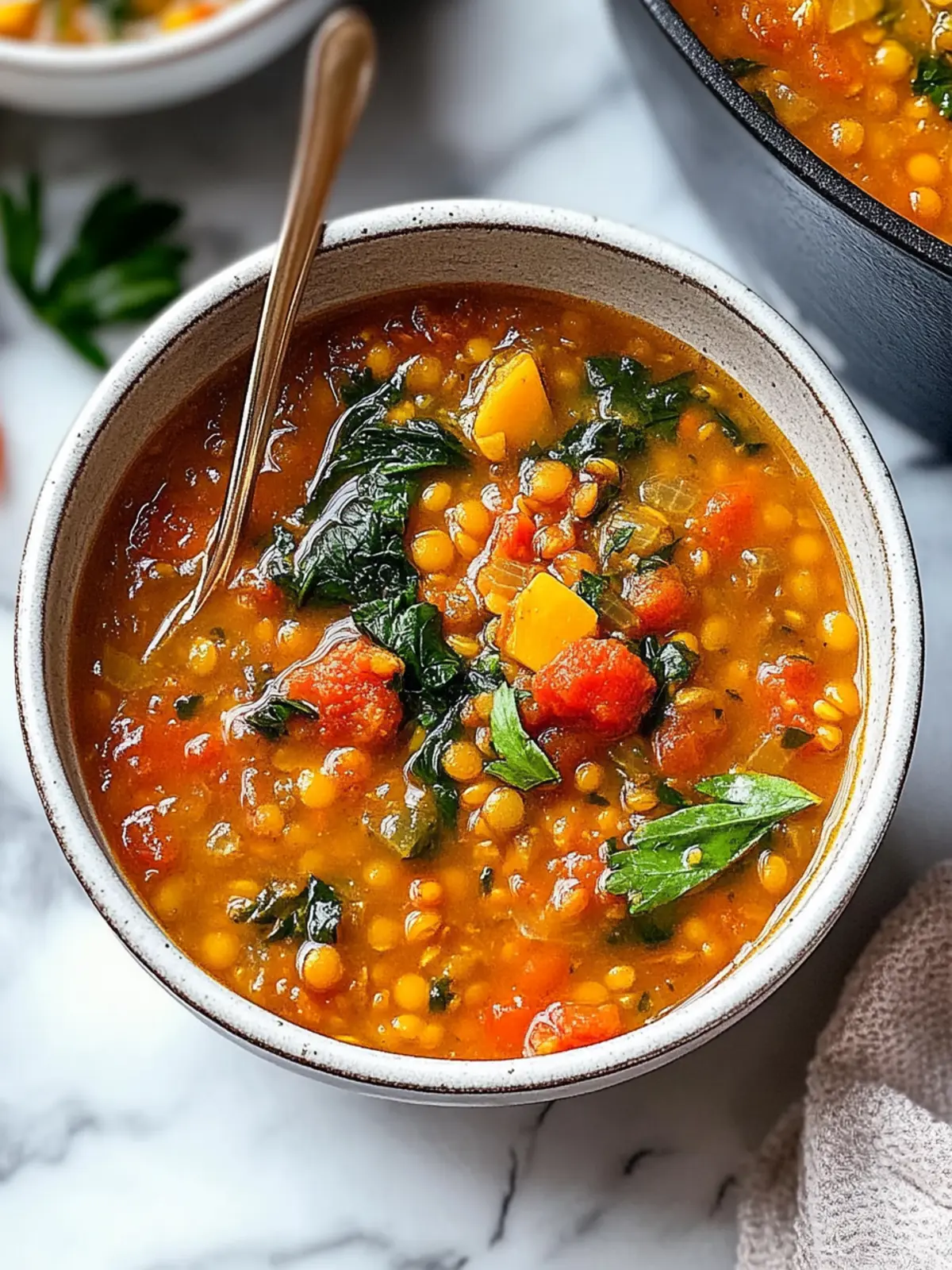 Mediterranean Lentil Soup